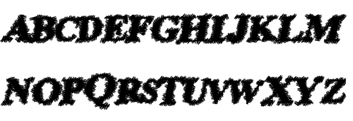 PrisonEscape Font LOWERCASE