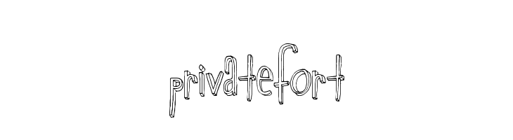 PrivateFort  Скачать бесплатные шрифты