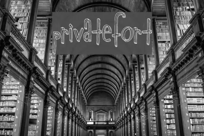 PrivateFort Font examples