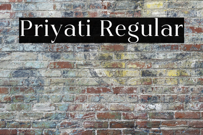Priyati Regular Example 1