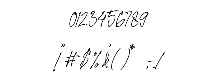Prizertiez Font OTHER CHARS