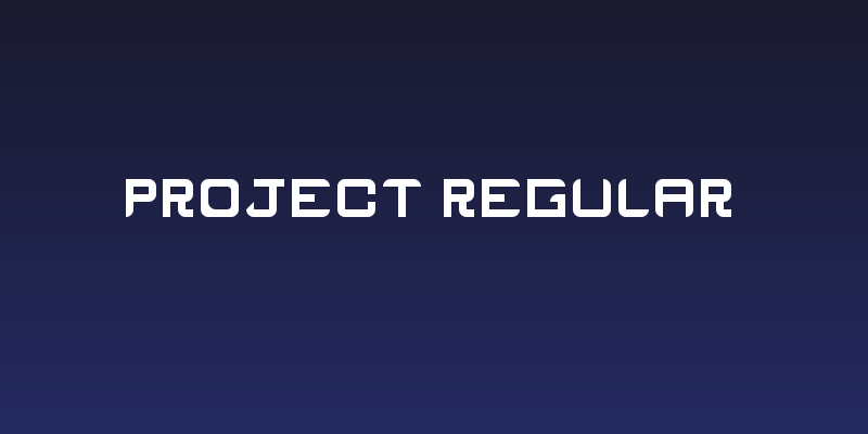 ProJecT Regular Social Header
