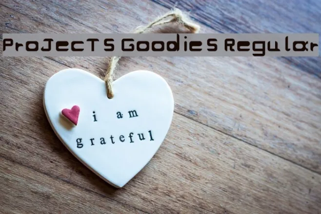 ProJecT's Goodies Regular Example 1