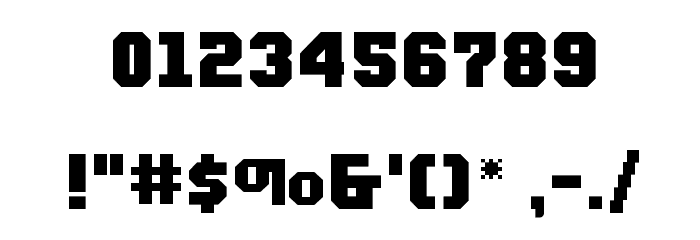 ProLamina 2 Regular Font OTHER CHARS