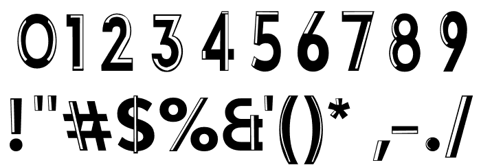 ProSansSerif Font OTHER CHARS