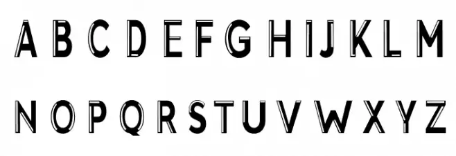 ProSansSerif Schriftart Groß