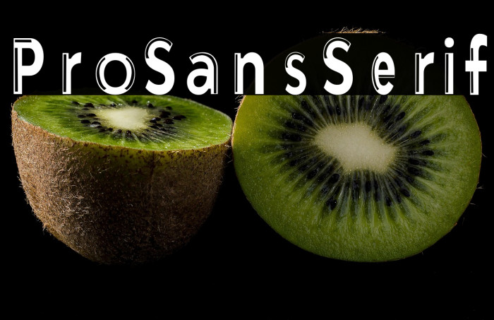 ProSansSerif Example 1