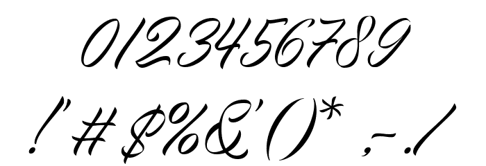 Proactive DEMO Font OTHER CHARS