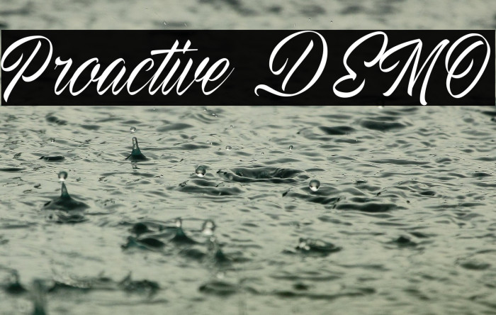 Proactive DEMO Example 3