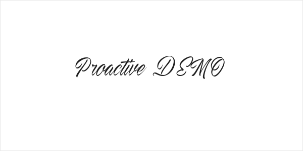 Proactive DEMO Logo