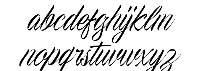 Proactive DEMO Font LOWERCASE