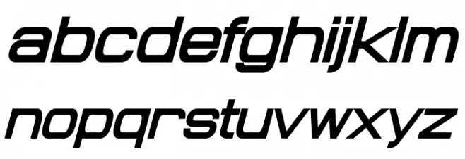 Probert Bold Italic 字体 小写