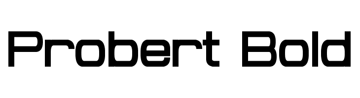 Probert Bold Font