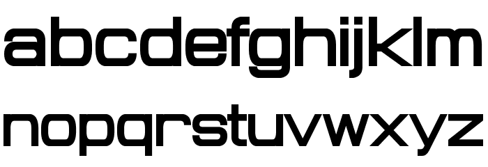Probert Bold Font LOWERCASE