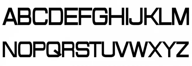 Probert Condensed Bold Fuentes MAYÚSCULAS