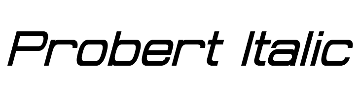 Probert Italic Font