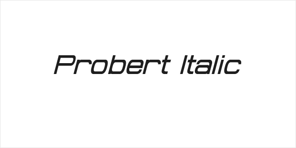 Probert Italic Logo