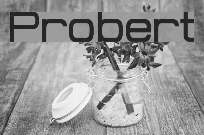Probert Font examples