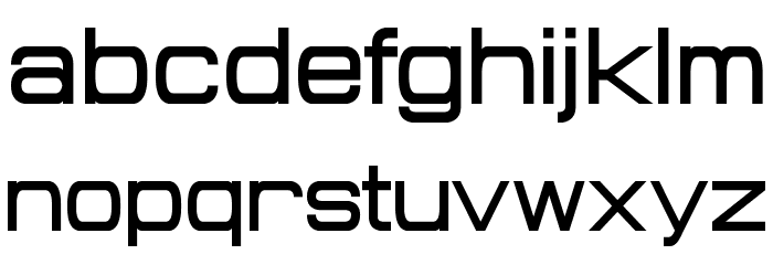 Probert Font LOWERCASE