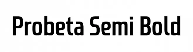 Probeta Semi Bold  baixar fontes gratis