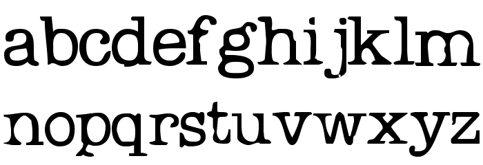 Problem Secretary Normal Schriftart Kleinbuchstaben