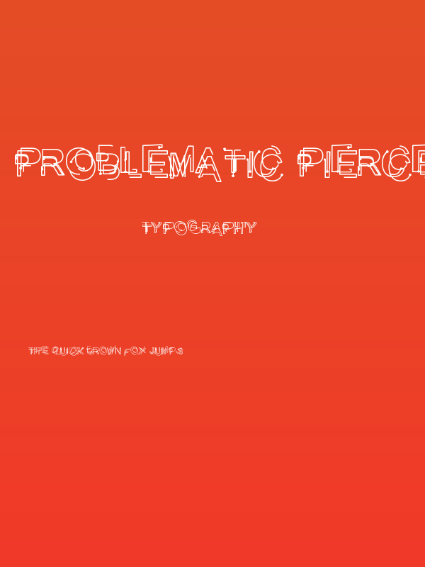 Problematic Piercer Poster