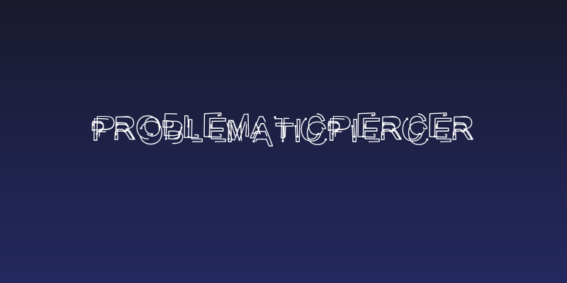 ProblematicPiercer Social Header