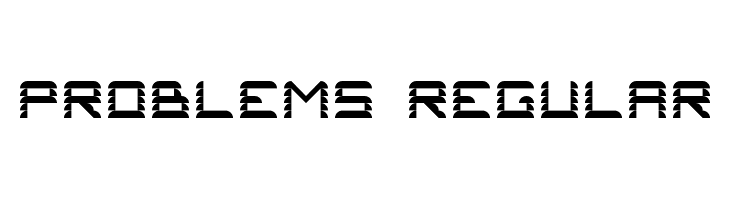 Problems 2 Regular Font
