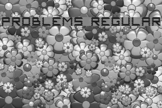 Problems 2 Regular Font examples