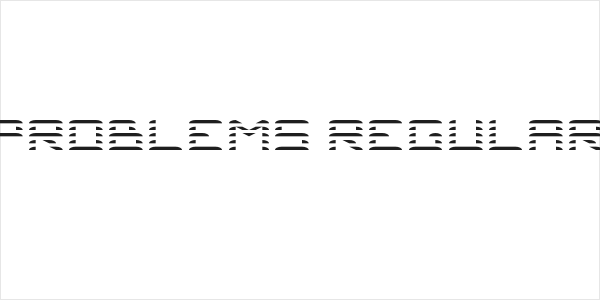 Problems Regular Logo