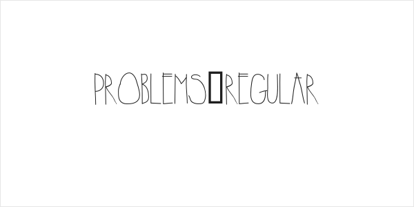 Problems-Regular Logo