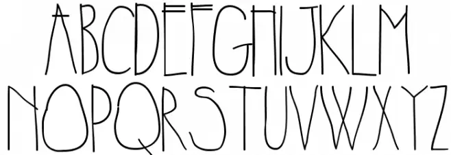 Problems-Regular Font LOWERCASE