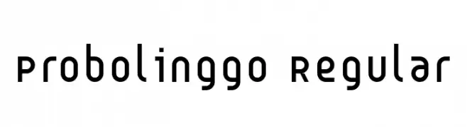 Probolinggo Regular  Descarca Fonturi Gratis