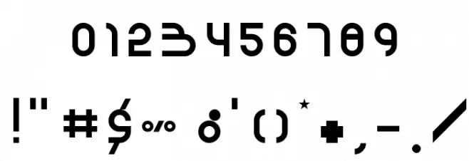 Probolinggo Regular Font OTHER CHARS