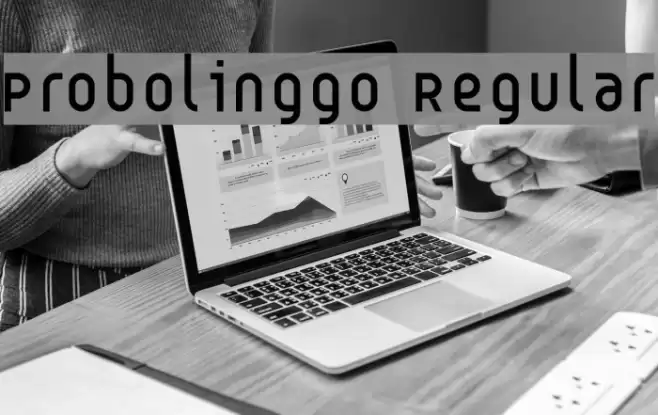 Probolinggo Regular Font examples