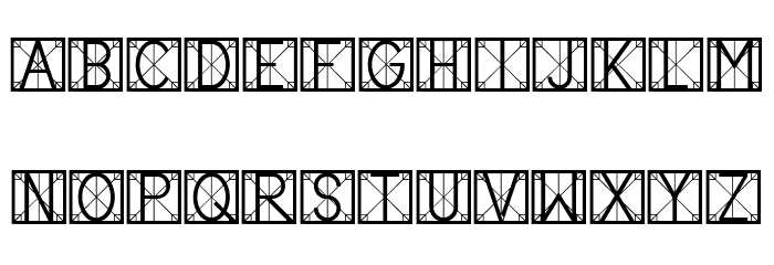 Processor Regular Font OTHER CHARS