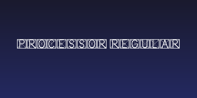 Processor Regular Social Header