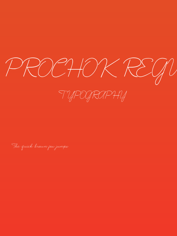 Prochok Regular Poster
