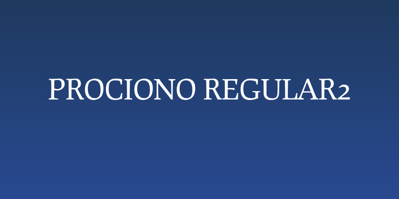 Prociono Regular2 Social Header