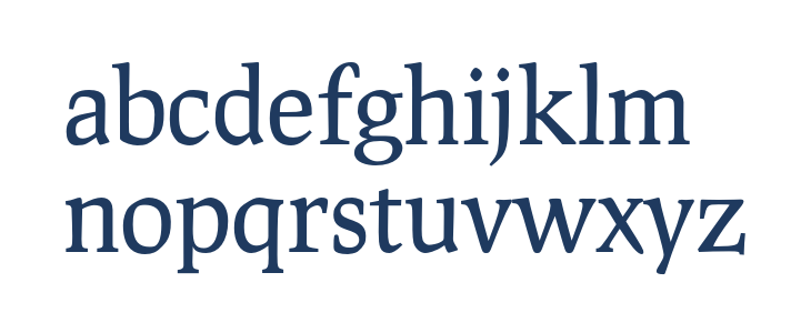 Prociono Regular2 Lowercase