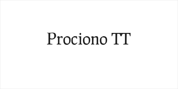 Prociono TT Logo