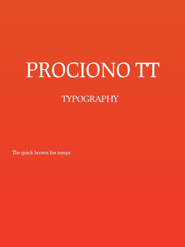 Prociono TT Poster