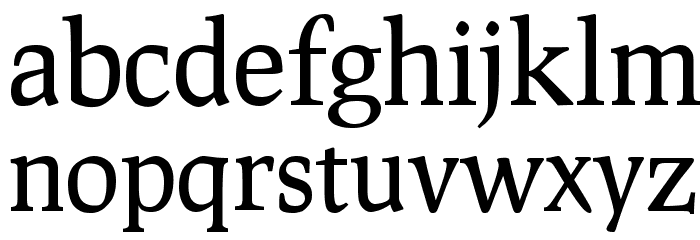 Prociono Font LOWERCASE