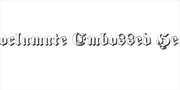 Proclamate Embossed Heavy Logo