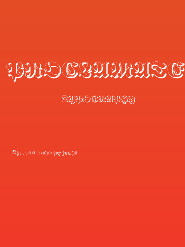 Proclamate Embossed Heavy Poster