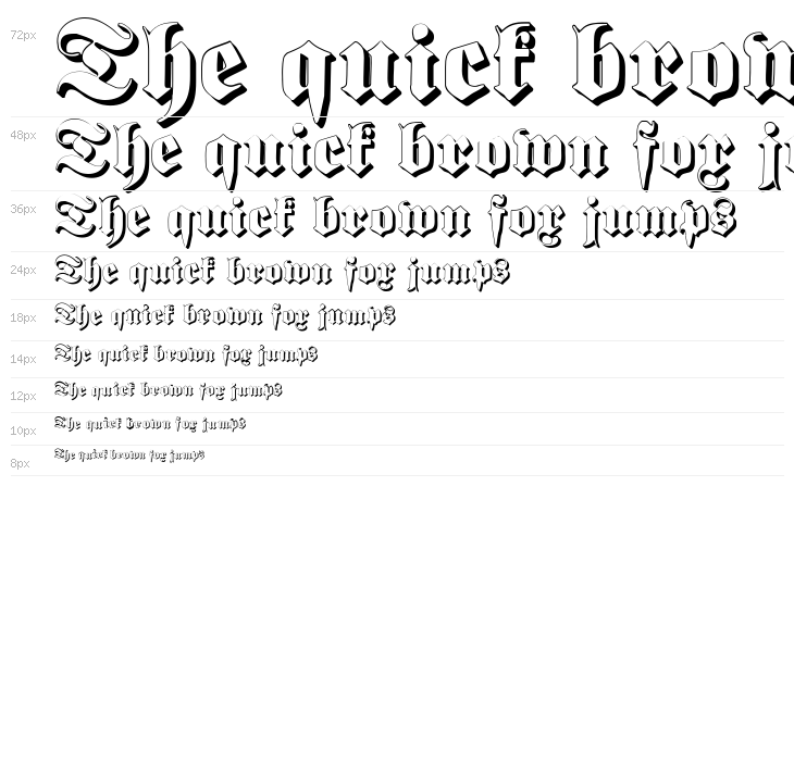 Proclamate Embossed Heavy Waterfall