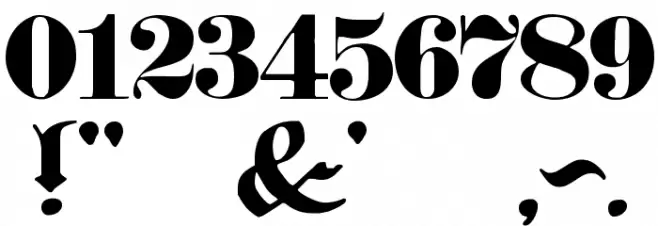 Proclamate Heavy Heavy Caratteri ALTRI CARATTERI