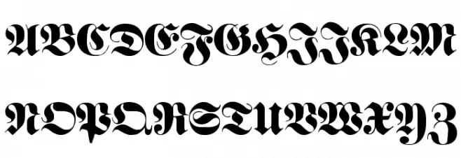 Proclamate Heavy Heavy Schriftart Groß