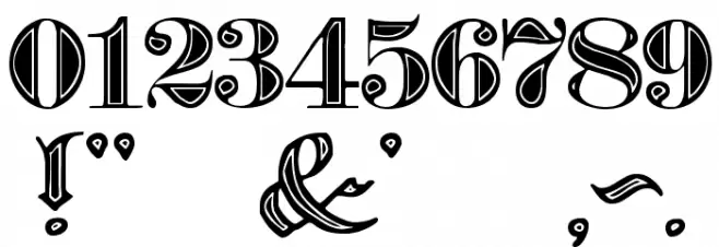 Proclamate Incised Heavy Schriftart Anderer Schreiben