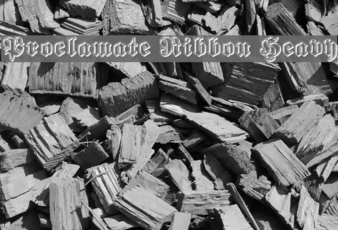 Proclamate Ribbon Heavy Font examples